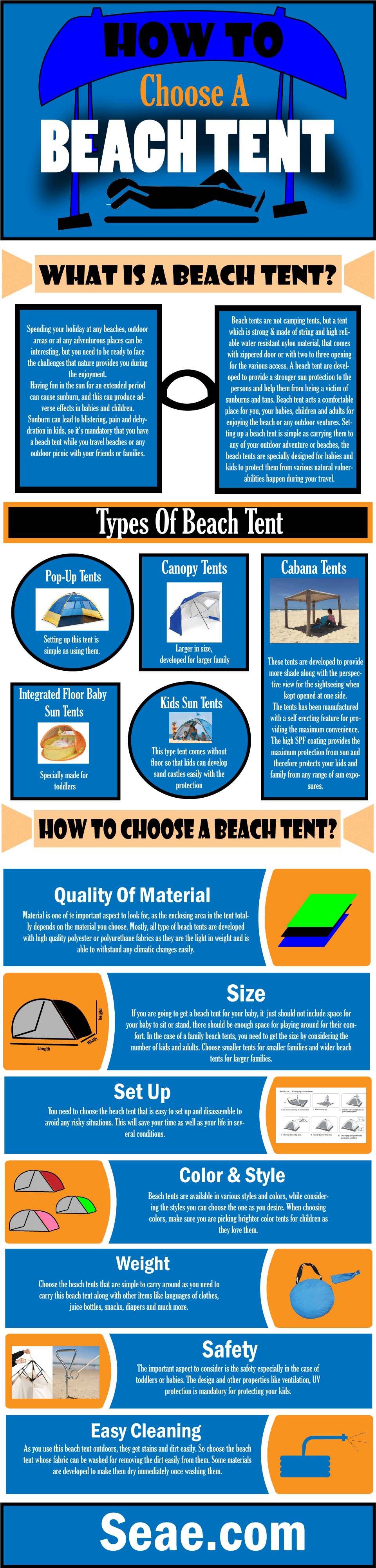 How To Choose a Beach Tent
