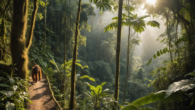 Bukit Lawang Jungle Trekking