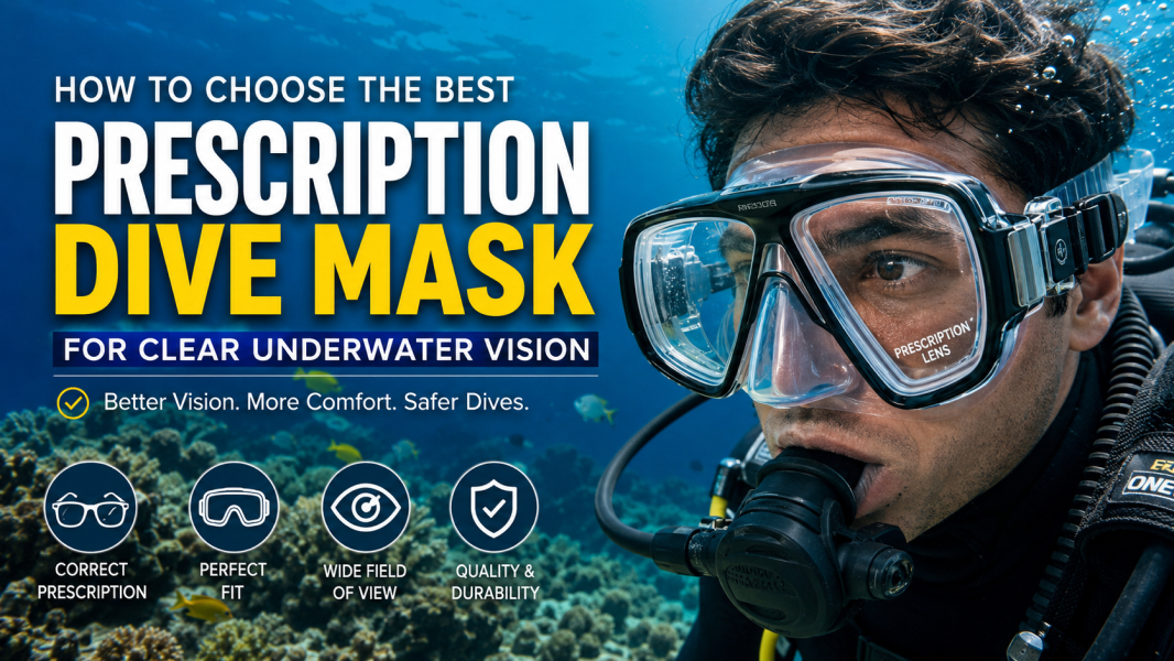 How To Choose The Best Prescription Dive Mask For Clear Underwater Vision 10 Prescription Dive Mask